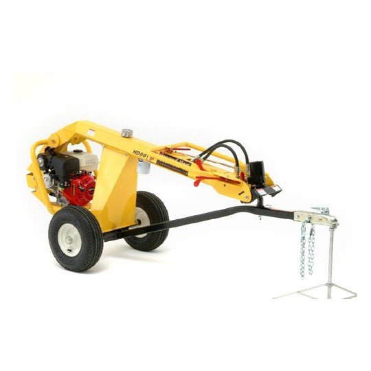 Ground Hog 1Man Towable Post Hole Digger Earth Drill for sale in
